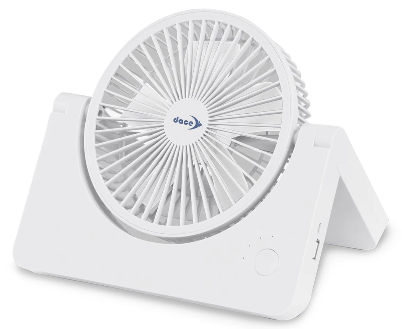 Compact Dace 23cm Desk Fan with 4000mAh Battery Compact Dace 23cm Desk Fan with 4000mAh Battery